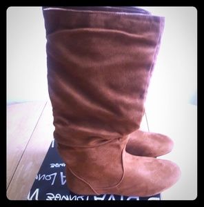 Brown (suede) boots
